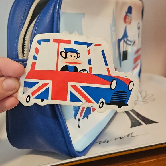 SHAG for Paul Frank JULIUS AND RITA UK Vinyl Handbag Rare limited edition w tags - Picture 8 of 15